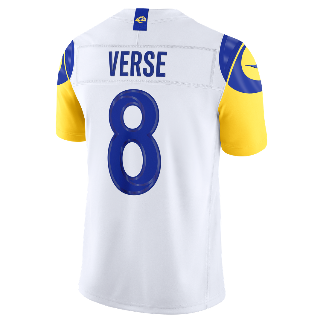 Jared Verse Los Angeles Rams Vapor F.U.S.E. Stitched Limited Jersey - White