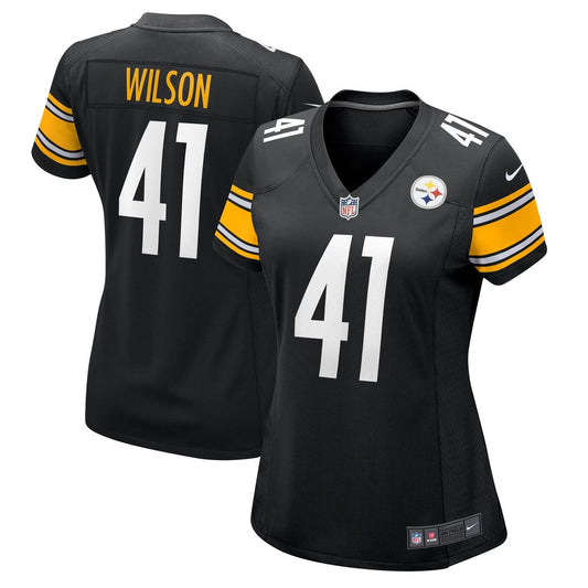 Payton Wilson Pittsburgh Steelers Women's Team Game Jersey - Black