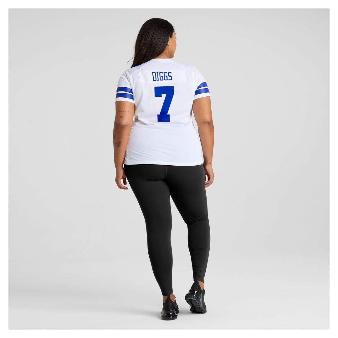 Trevon Diggs Dallas Cowboys Women's Game Jersey - White