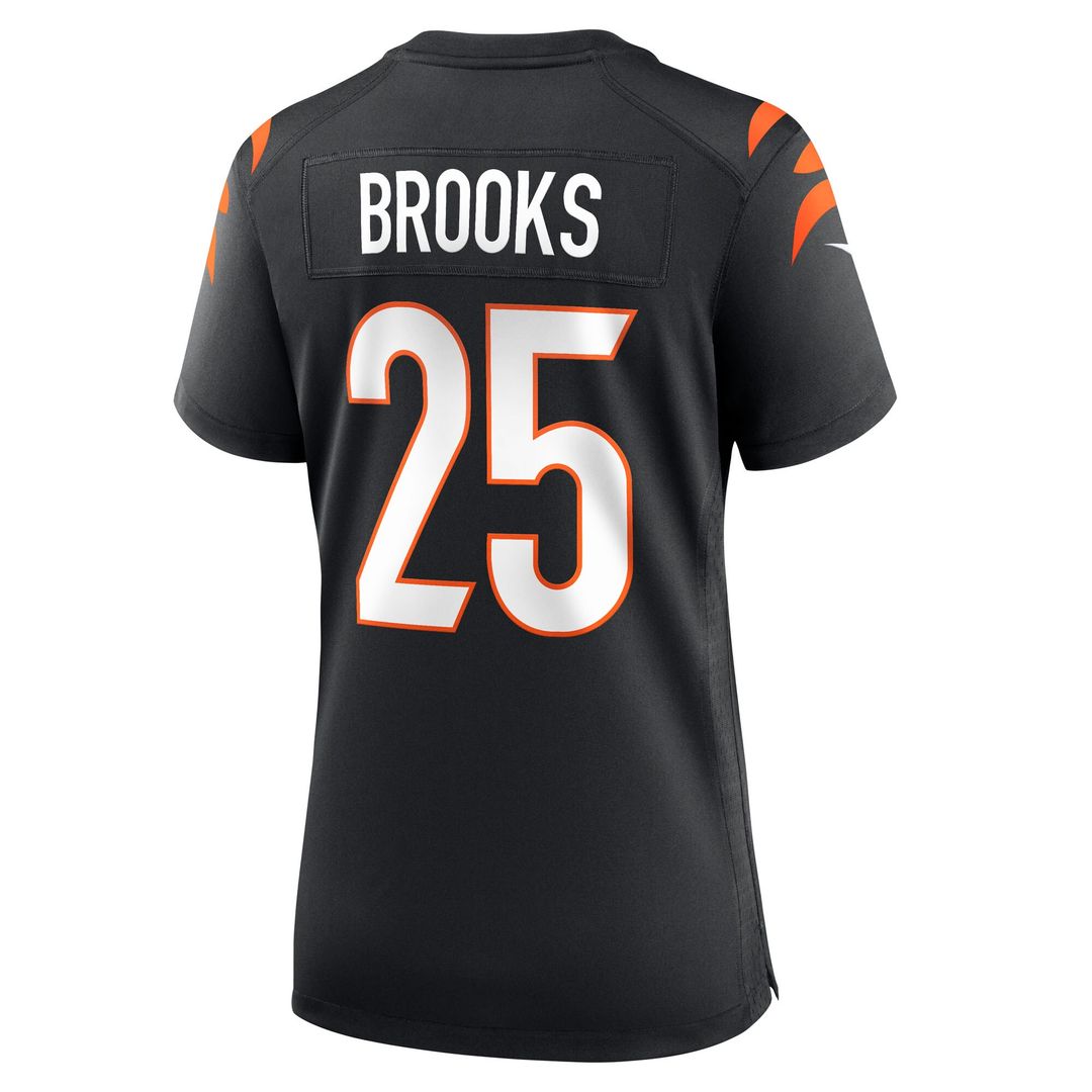 Tahj Brooks Cincinnati Bengals Women's Team Game Jersey - Black