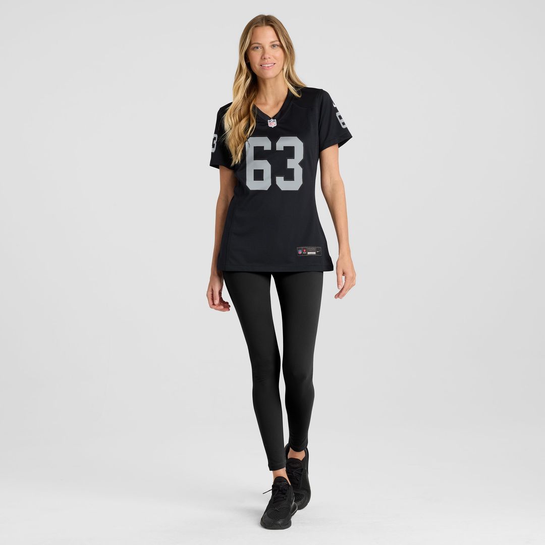 Gene Upshaw Las Vegas Raiders Women's Game Retired Player Jersey - Black