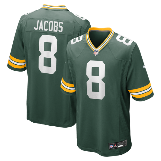 Josh Jacobs Green Bay Packers Team Game Jersey - Green
