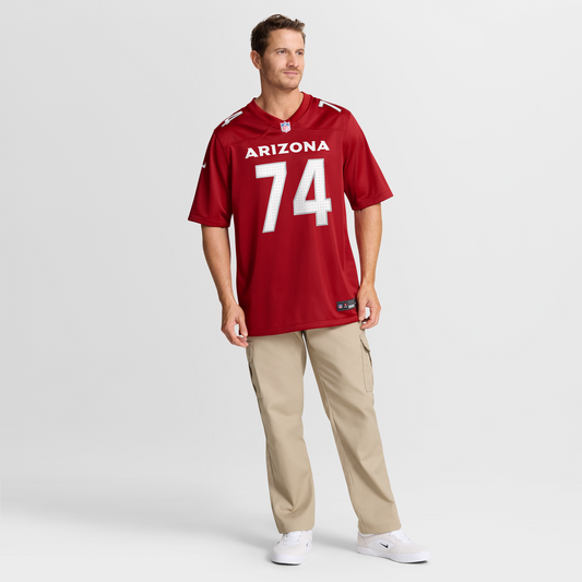Isaiah Adams Arizona Cardinals Team Game Jersey - Cardinal