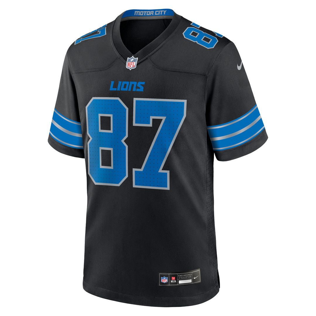 Sam LaPorta Detroit Lions White Game Jersey - White