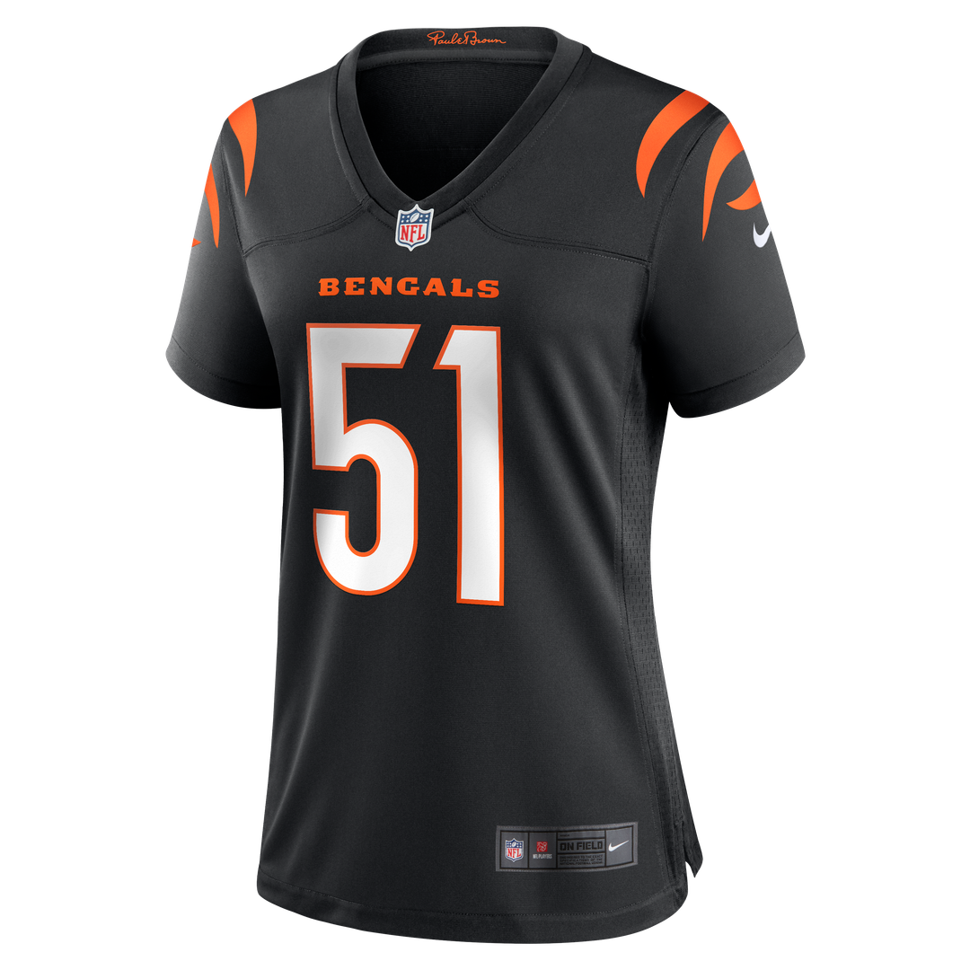 Isaiah Foskey Cincinnati Bengals Women's Team Game Jersey - Black