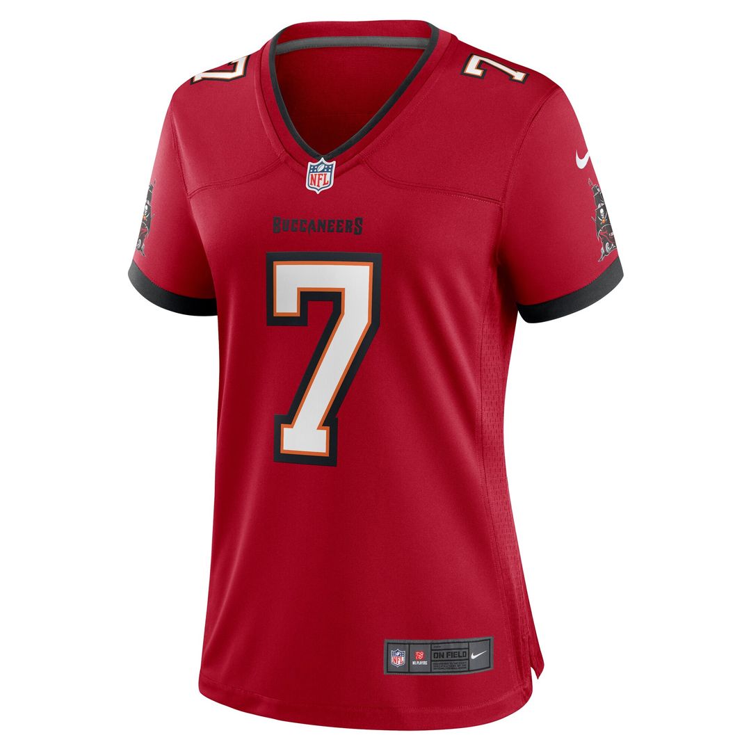 Bucky Irving Tampa Bay Buccaneers Women's Alternate Game Jersey - Pewter