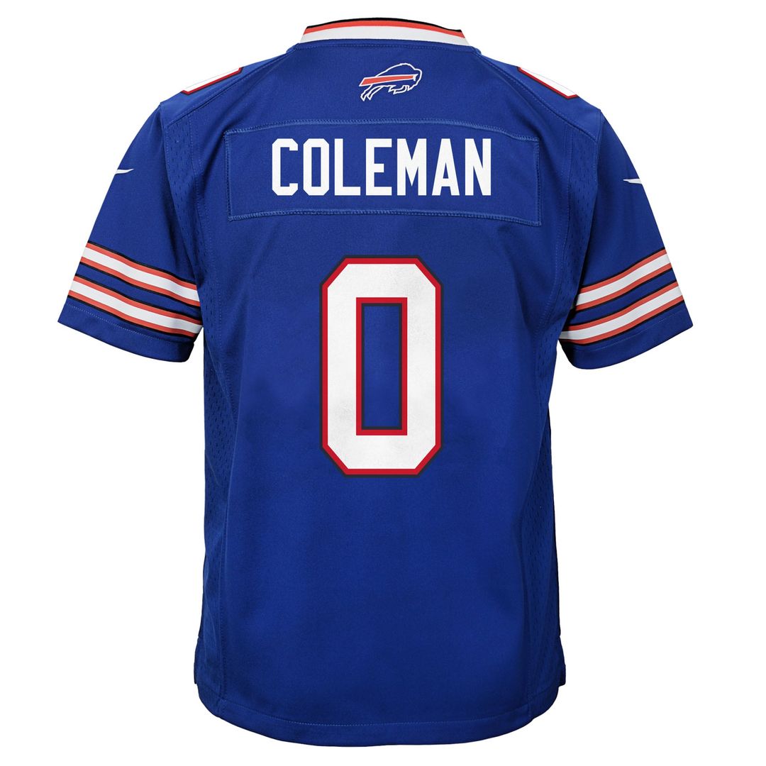 Keon Coleman Buffalo Bills Youth Team Game Jersey - Royal