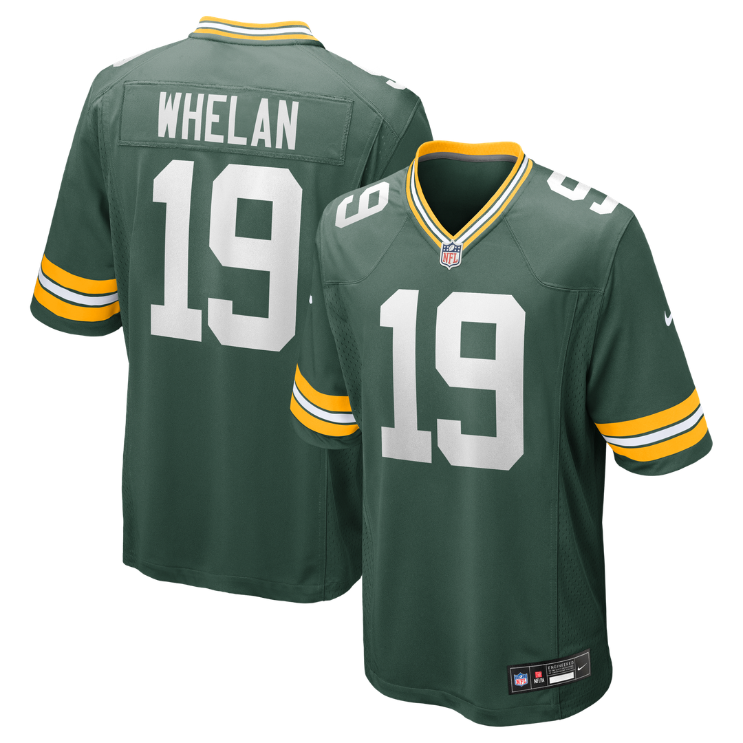 Daniel Whelan Green Bay Packers Game Jersey - Green