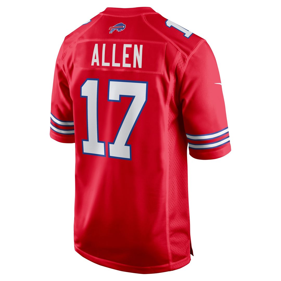 Josh Allen Buffalo Bills Team Game Player Jersey - Royal
