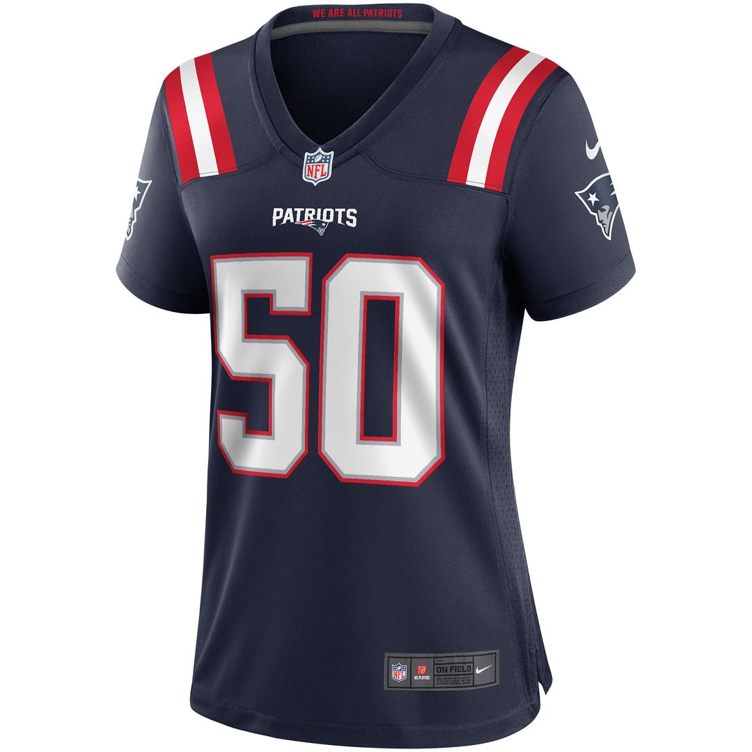 Mike Vrabel New England Patriots Women's Retired Game Jersey - Red