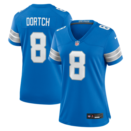 Greg Dortch Detroit Lions Women's Team Game Jersey - Blue
