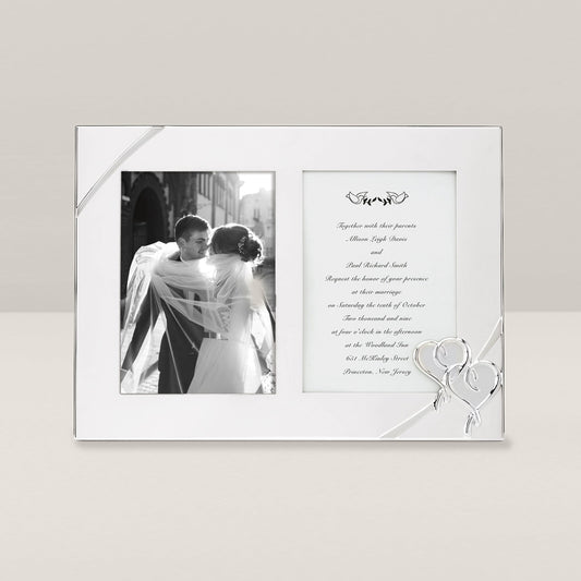 1 Love Double Invitation Photo Frame