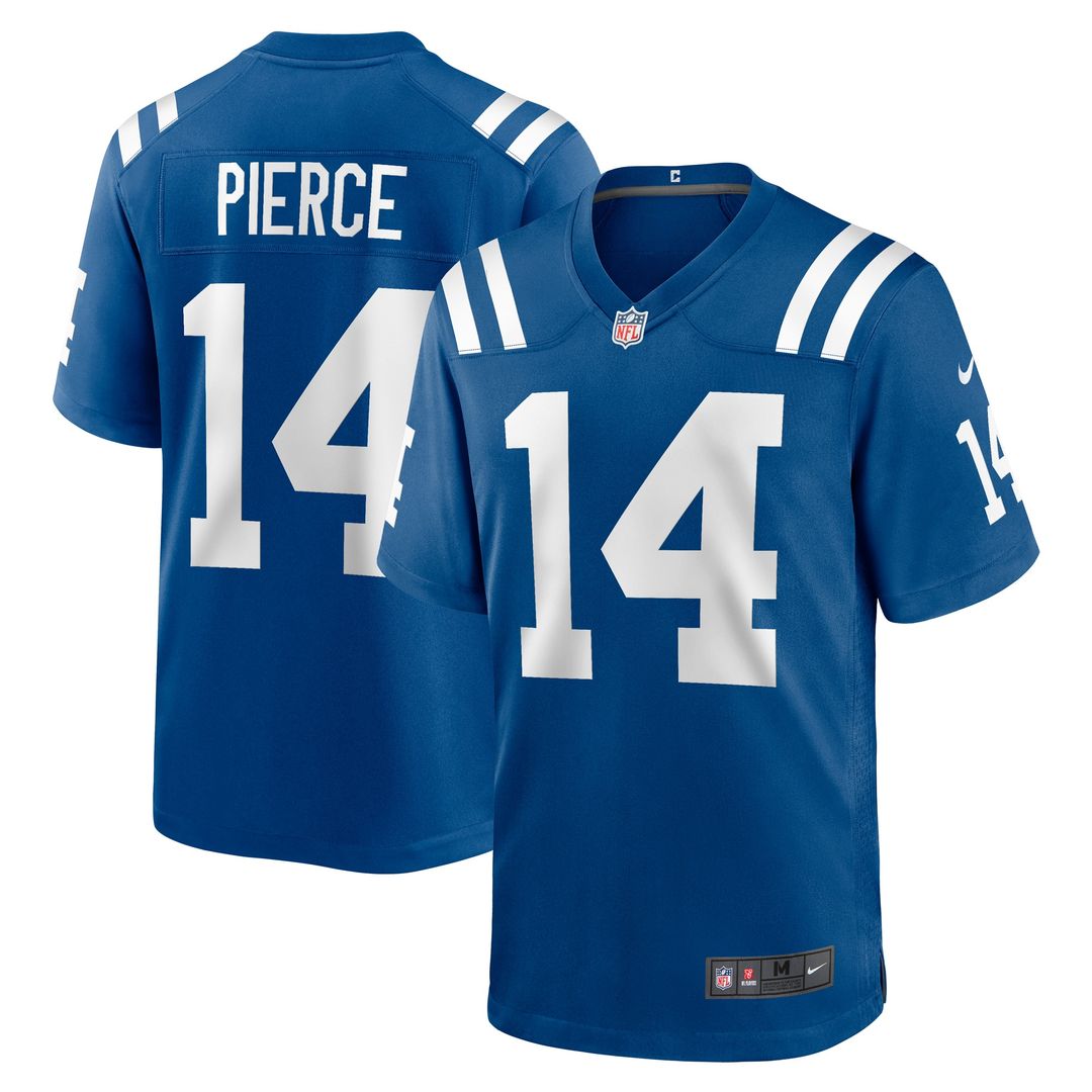 Alec Pierce Indianapolis Colts Away Game Player Jersey - White