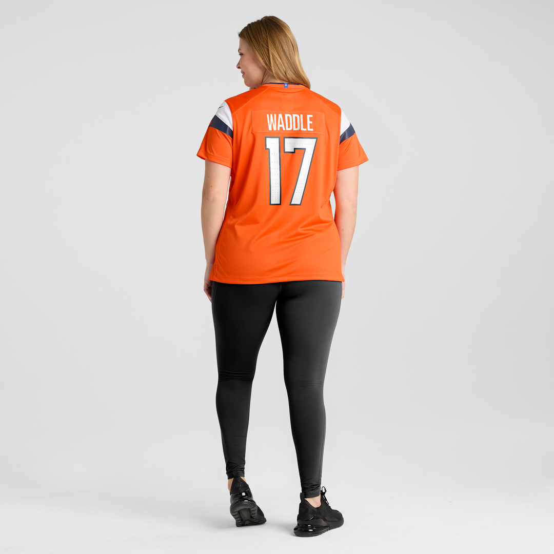 Jaylen Waddle Denver Broncos Women's Game Jersey - Orange