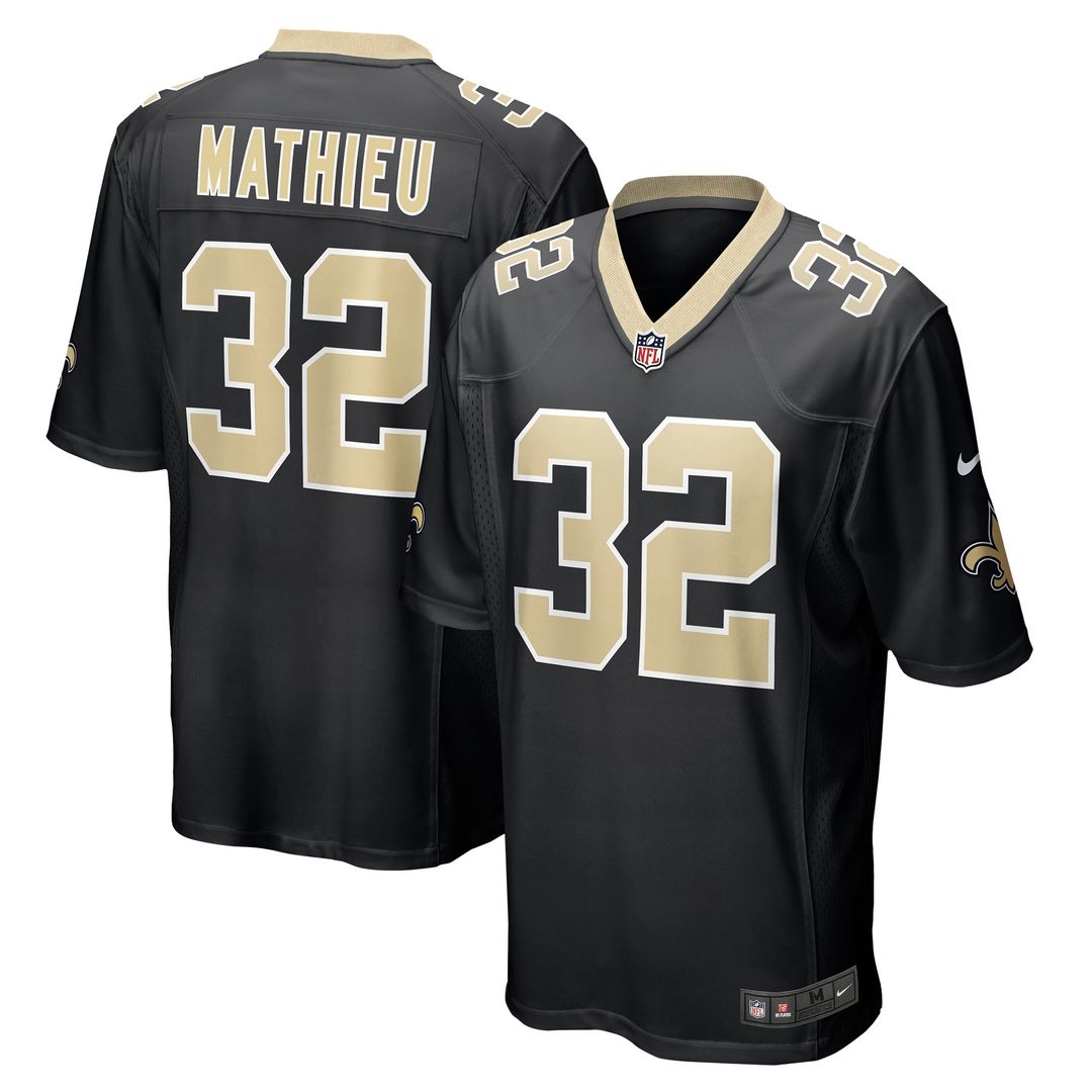 Tyrann Mathieu New Orleans Saints Youth Game Jersey - White