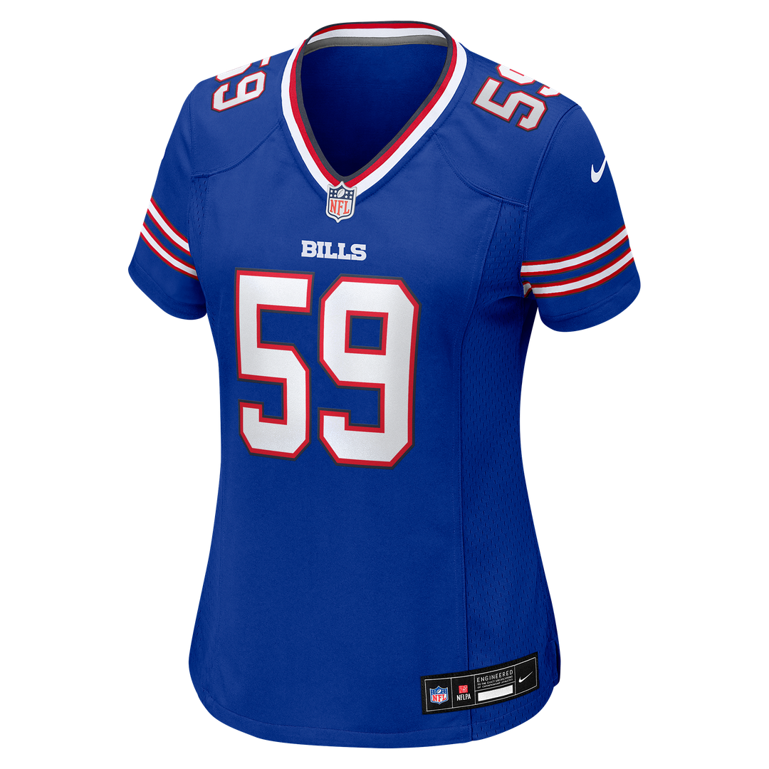Shaq Lawson Buffalo Bills Women's Team Game Jersey - Royal