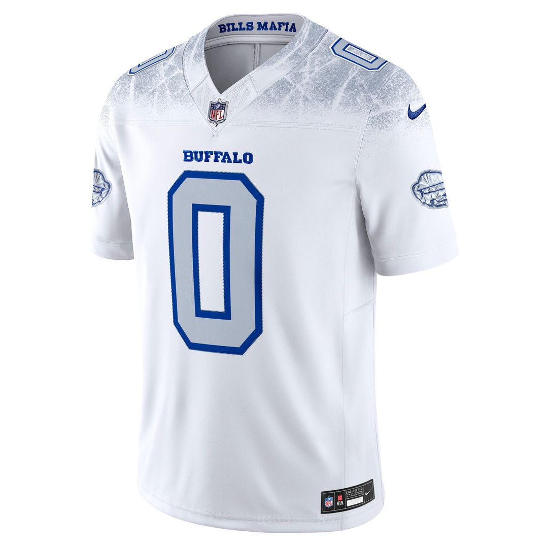Keon Coleman Buffalo Bills 2025 Rivalries Collection Stitched Limited Jersey - White