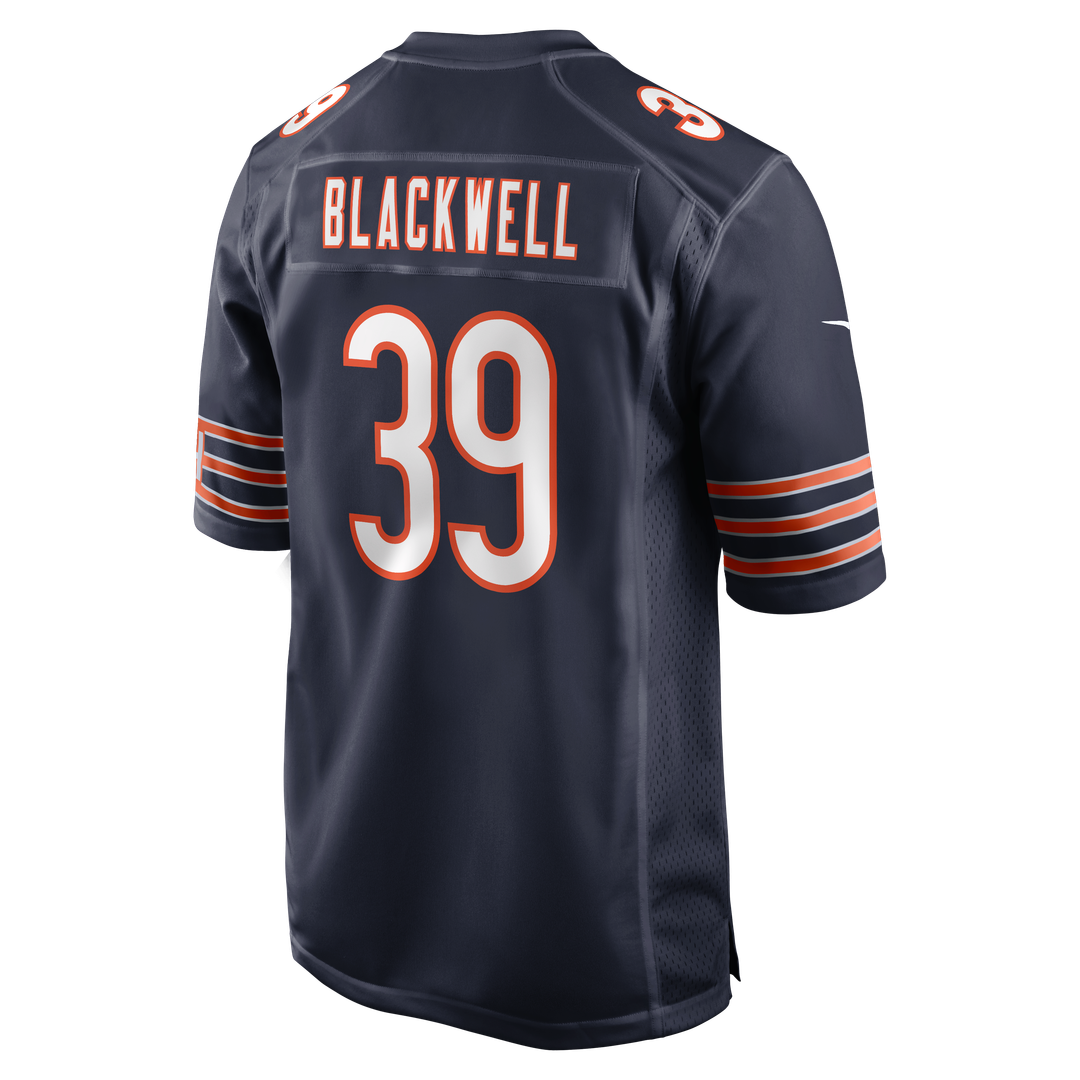 Josh Blackwell Chicago Bears Game Player Jersey - Navy