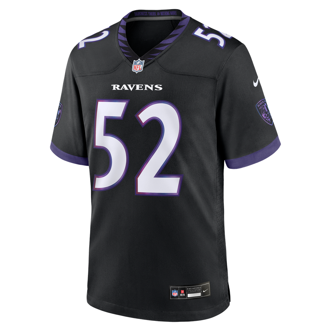 Ray Lewis Baltimore Ravens Alternate Retired Player Game Jersey - Black