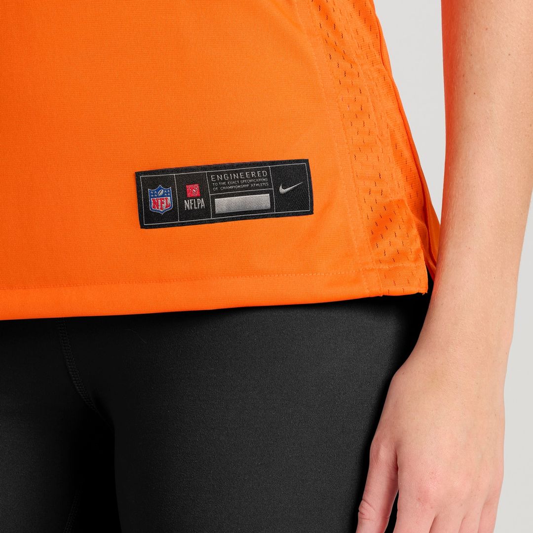 Denver Broncos Women's #1 Mom Game Jersey - Orange