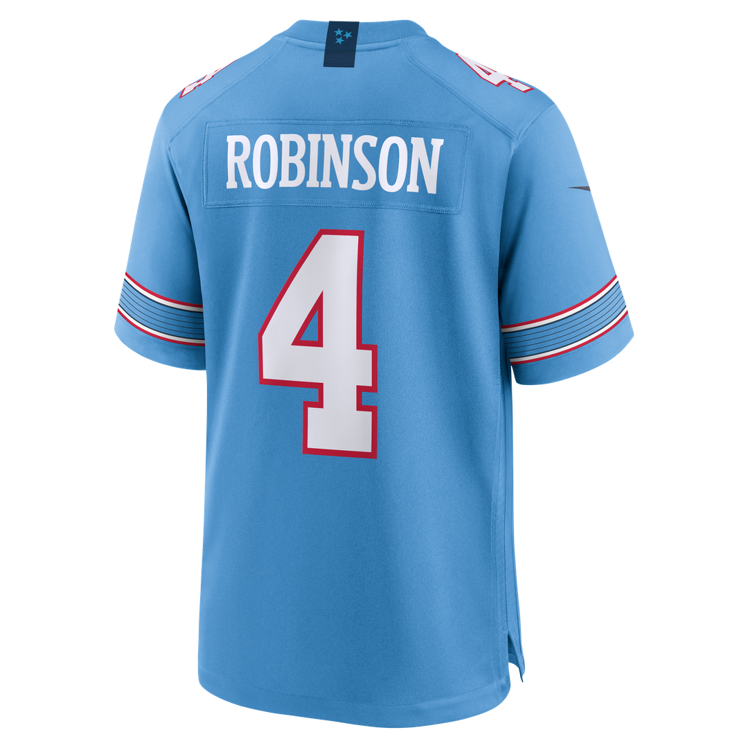 Wan'Dale Robinson Tennessee Titans Game Jersey - White