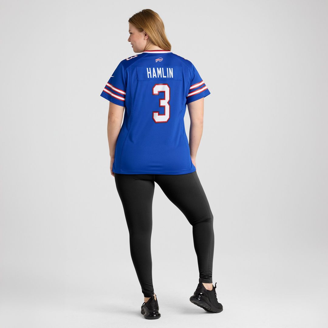 Damar Hamlin Buffalo Bills Women's Game Jersey - Royal