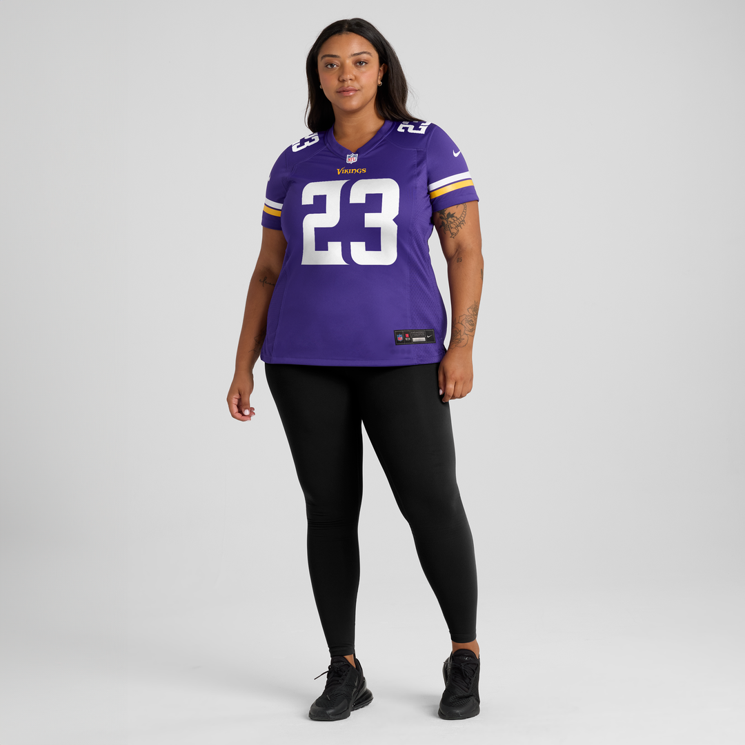 James Pierre Minnesota Vikings Women's Team Game Jersey - Purple