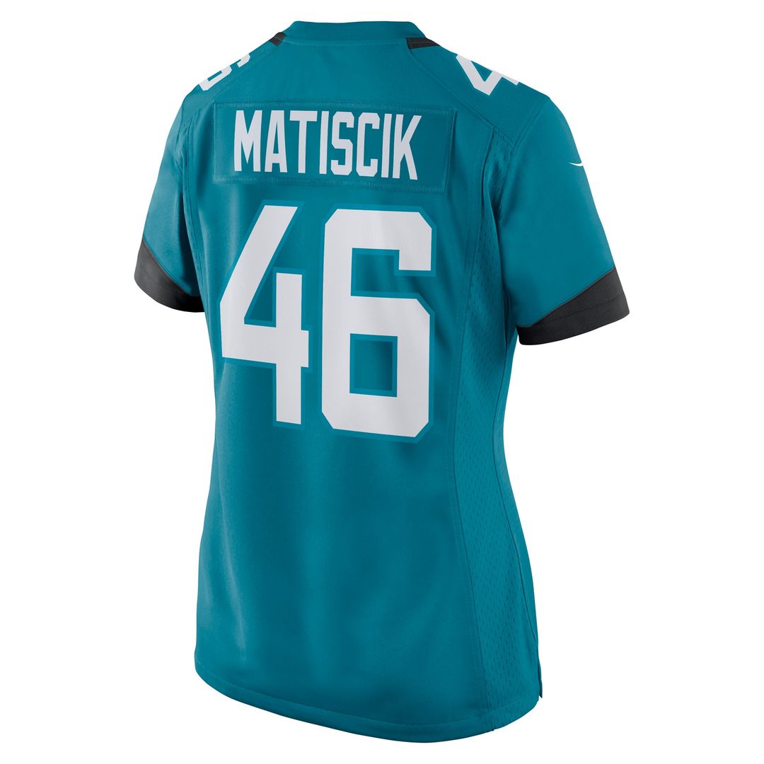 Ross Matiscik Jacksonville Jaguars Women's Game Jersey - Black
