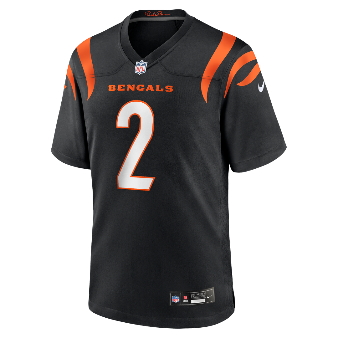 Evan McPherson Cincinnati Bengals Game Jersey - Black