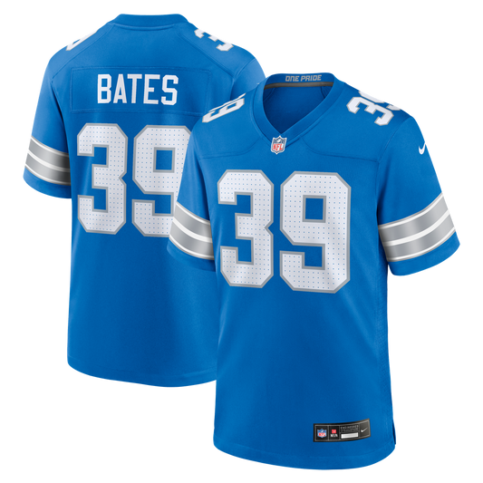Jake Bates Detroit Lions Team Game Jersey - Blue