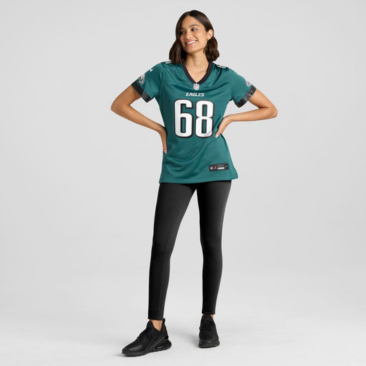 Mailata Philadelphia Eagles Women's Team Game Jersey - Midnight Green