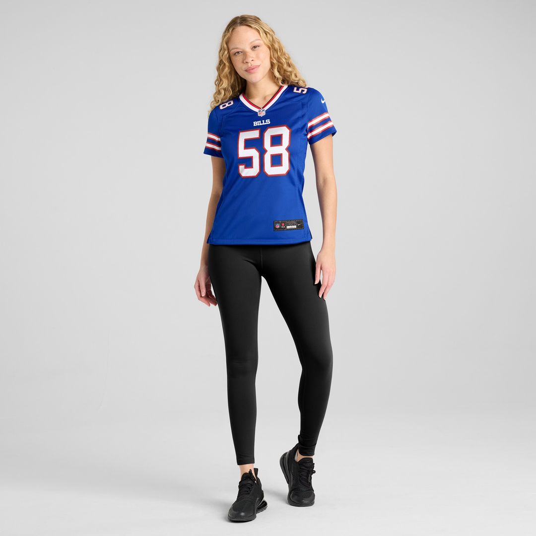 Matt Milano Buffalo Bills Women's Game Jersey - Royal