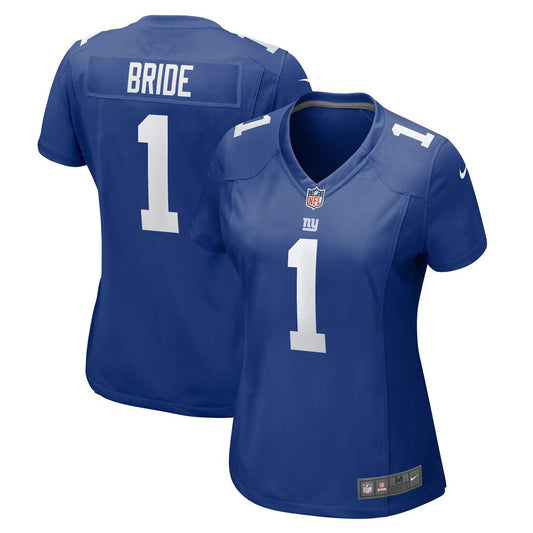 Number 1 Bride New York Giants Women's Game Jersey - Royal
