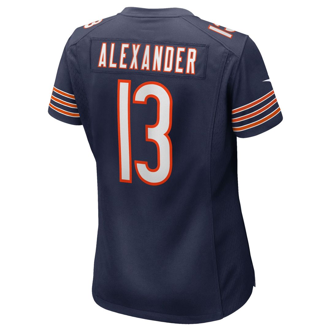Maurice Alexander Chicago Bears Women's Team Game Jersey - Navy