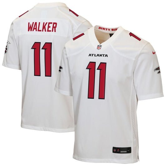 Jalon Walker Atlanta Falcons Youth Game Jersey - White