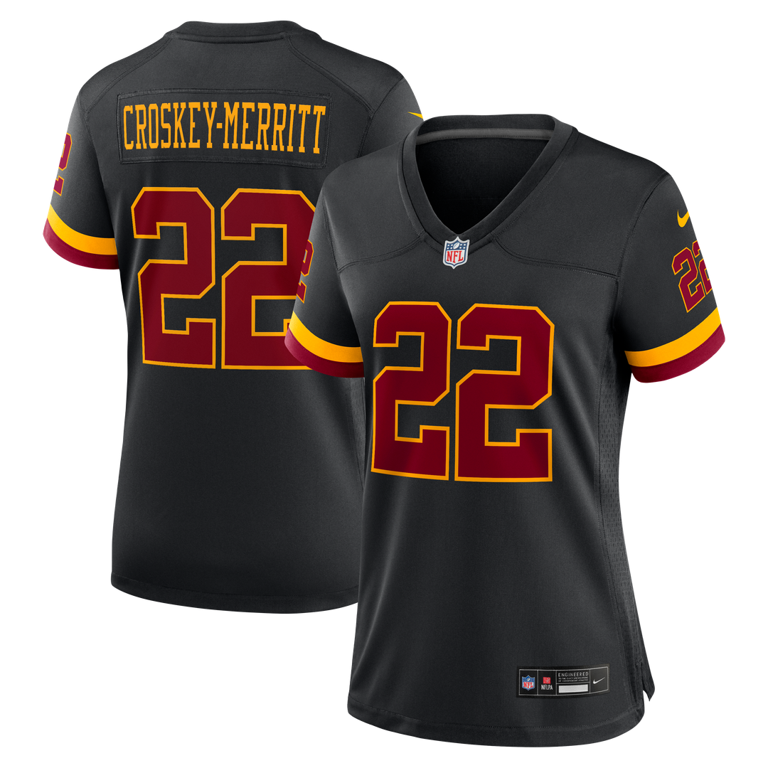 Jacory Croskey-Merritt Washington Commanders Women's Game Jersey - Burgundy