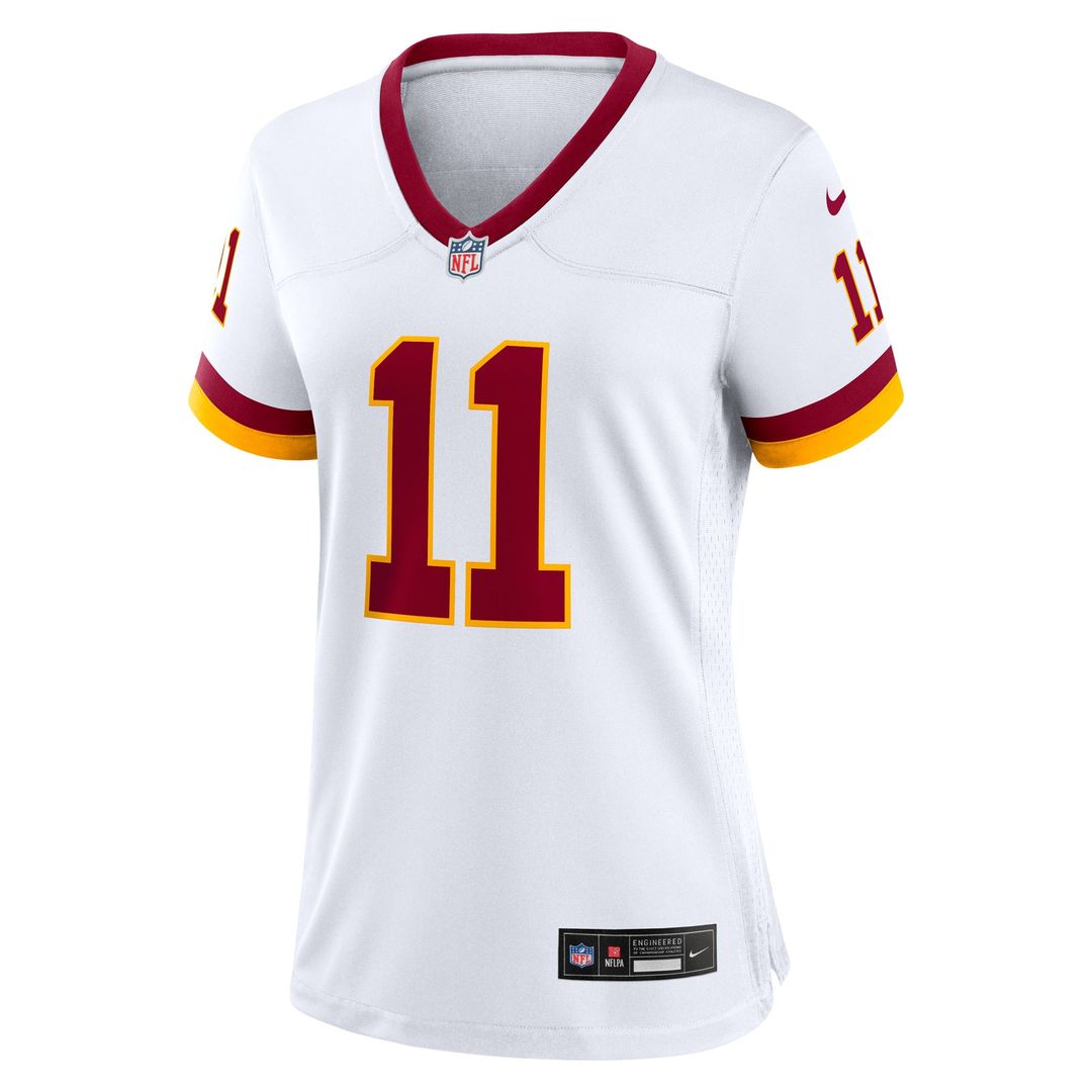 Luke McCaffrey Washington Commanders Women's Game Super Bowl Era Jersey - White
