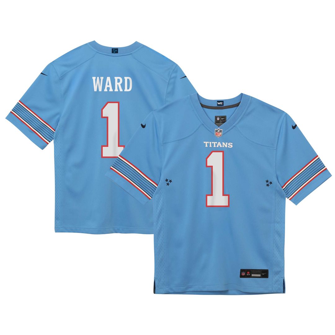 Cameron Ward Tennessee Titans Toddler Team Game Jersey - Light Blue