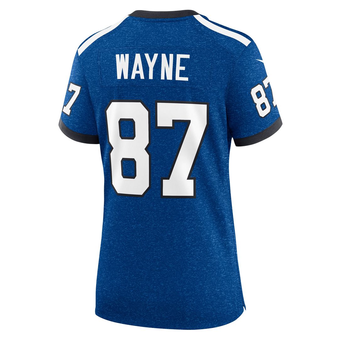 Reggie Wayne Indianapolis Colts Women's Retired Player Game Jersey - Royal