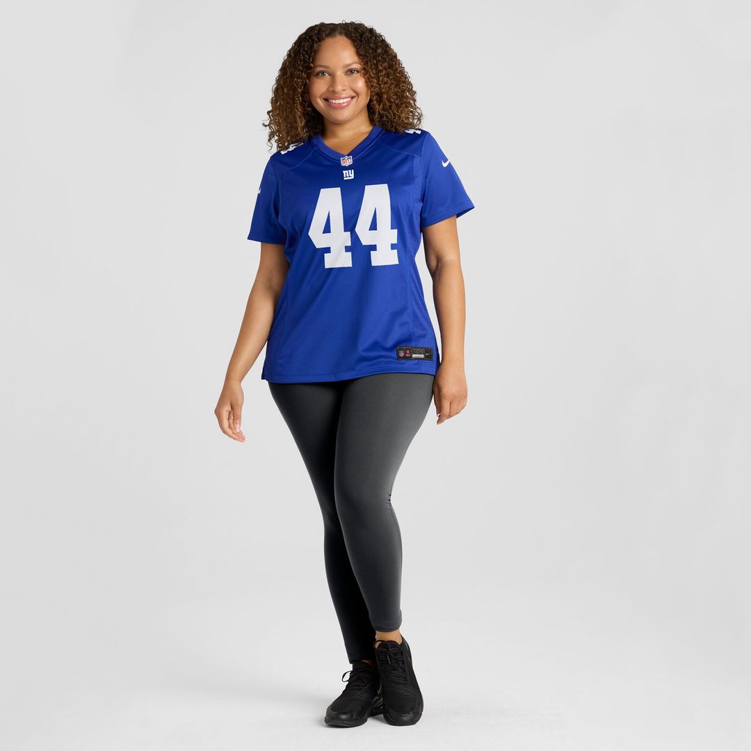 Cam Skattebo New York Giants Women's Team Game Player Jersey - Royal