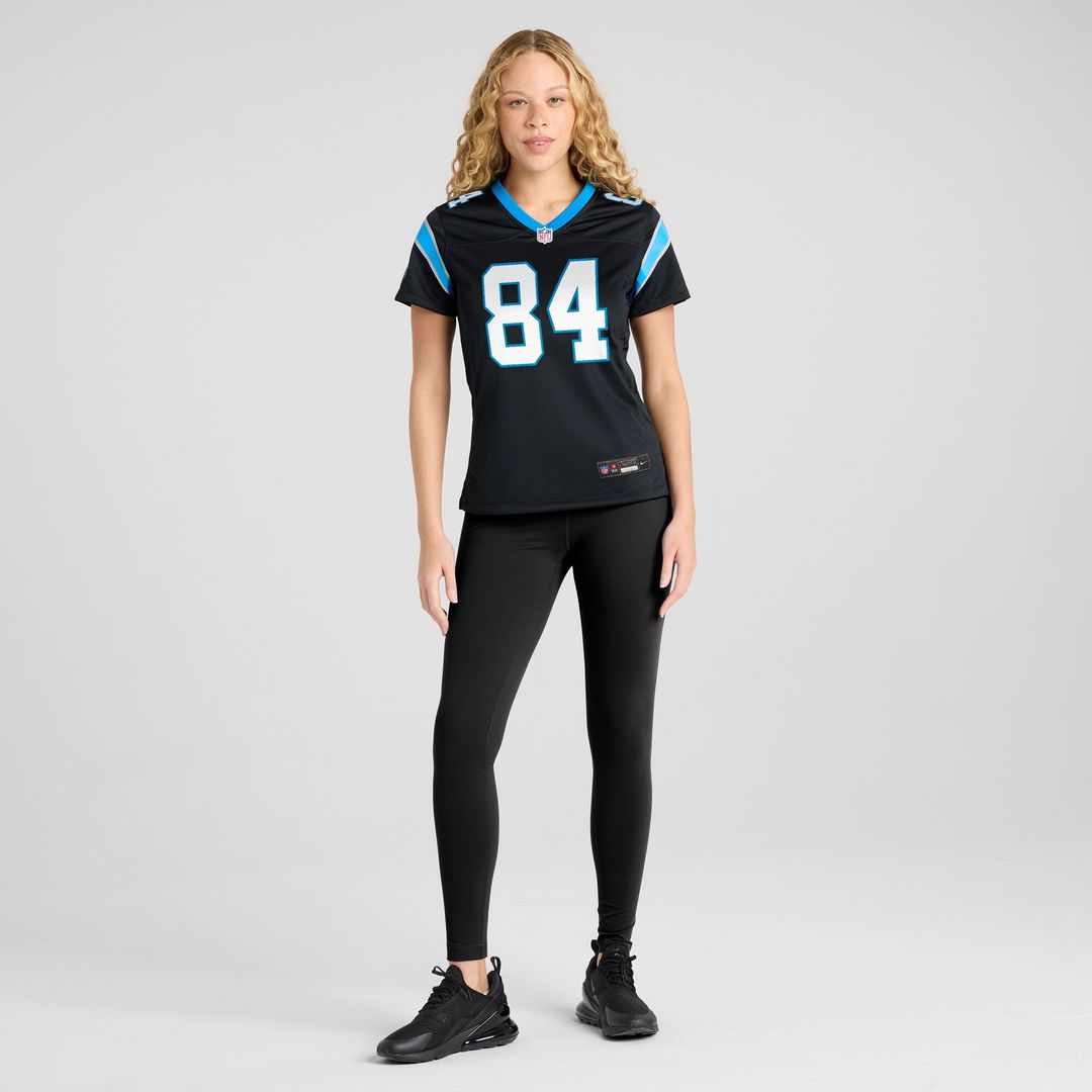 Mitchell Evans Carolina Panthers Women's Team Game Jersey - Black