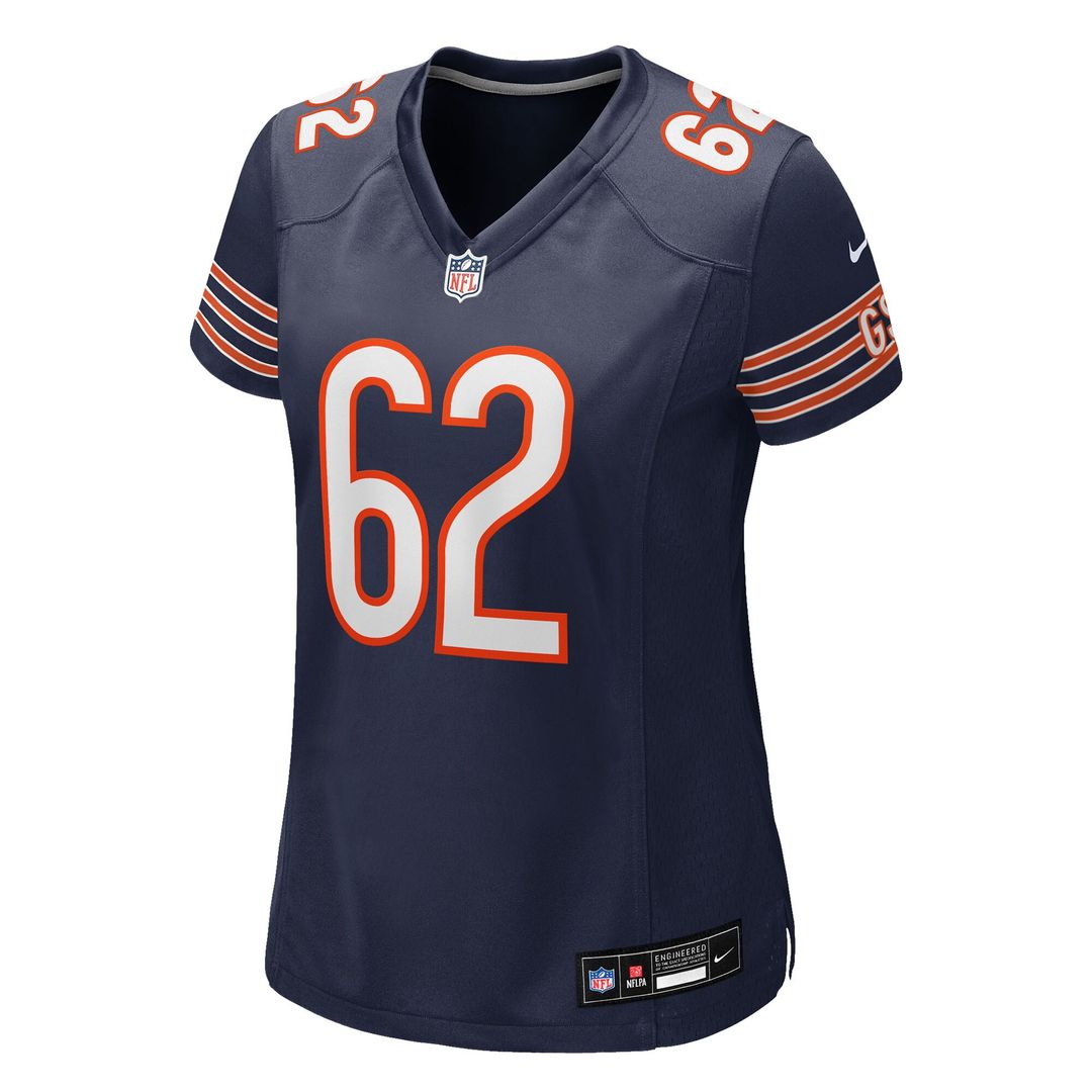 Joe Thuney Chicago Bears Women's Team Game Jersey - Navy
