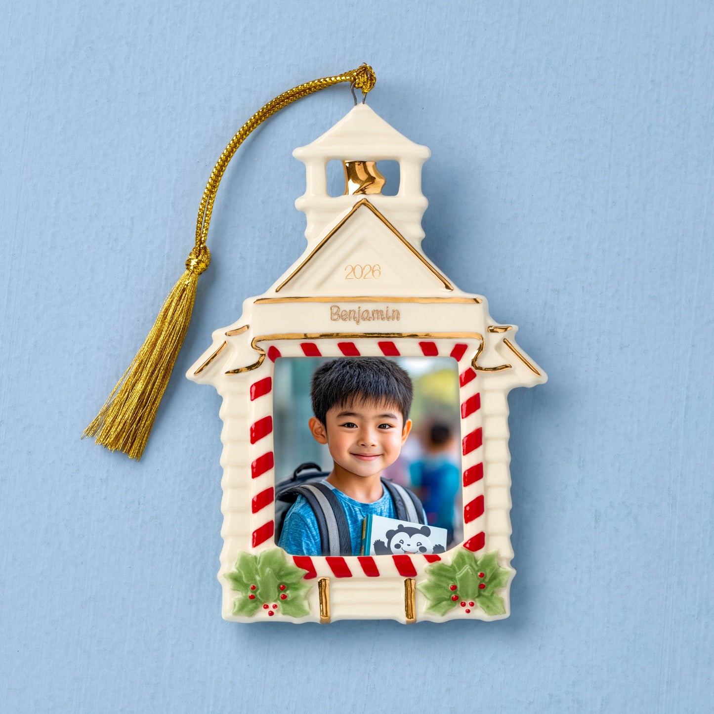 Personalized School Time Memories Ornament