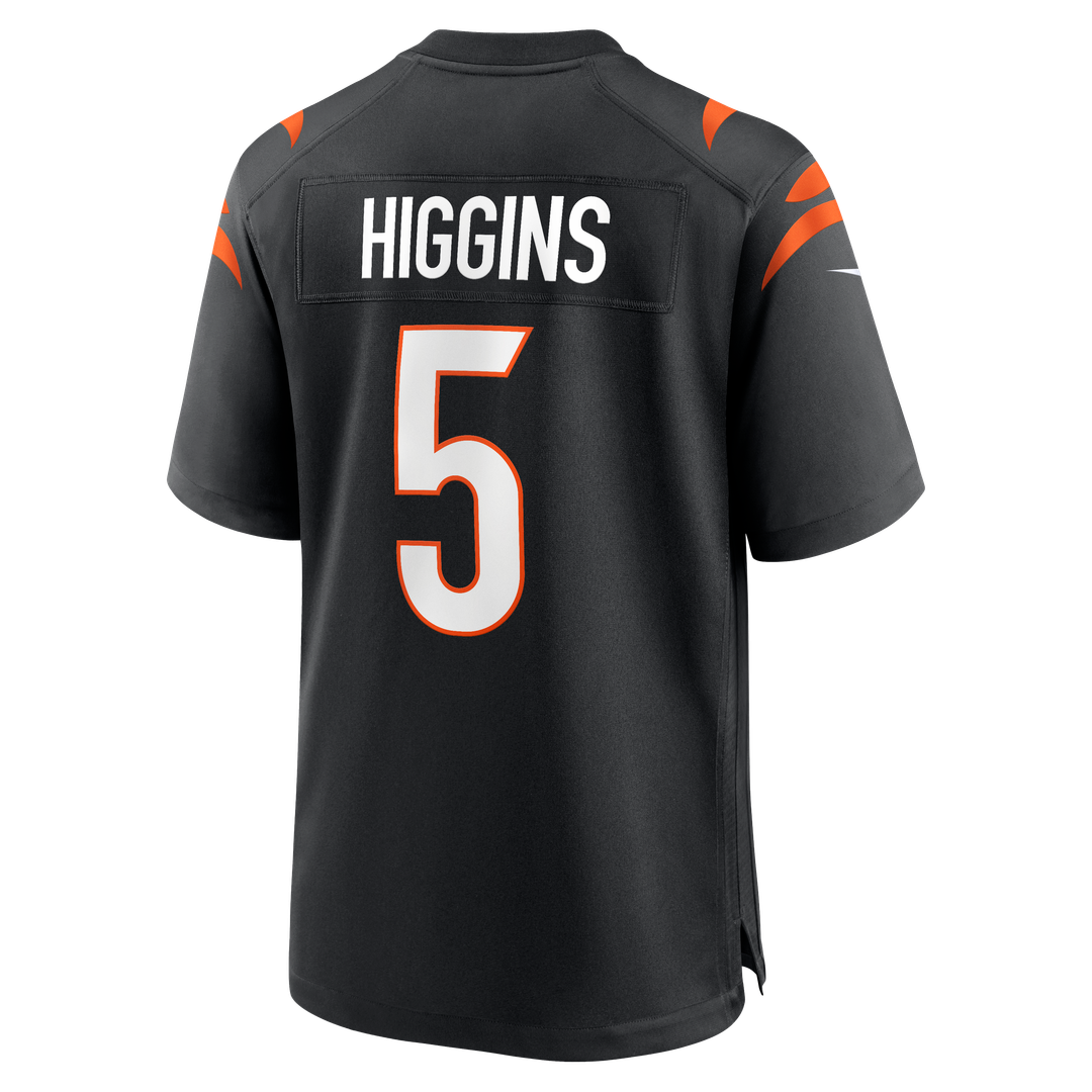 Tee Higgins Cincinnati Bengals Game Player Jersey - Black