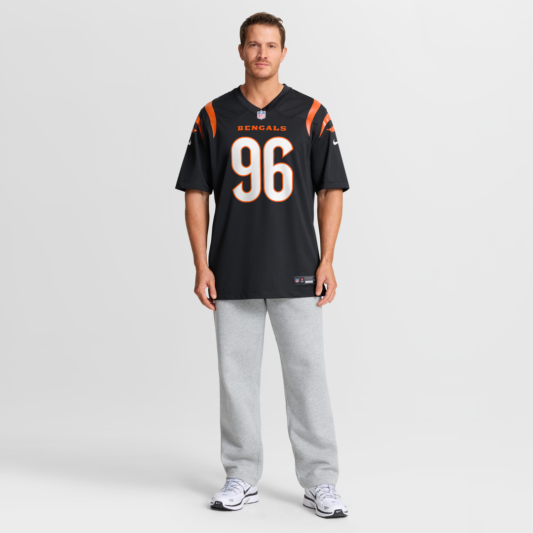 Cam Sample Cincinnati Bengals Game Jersey - Black