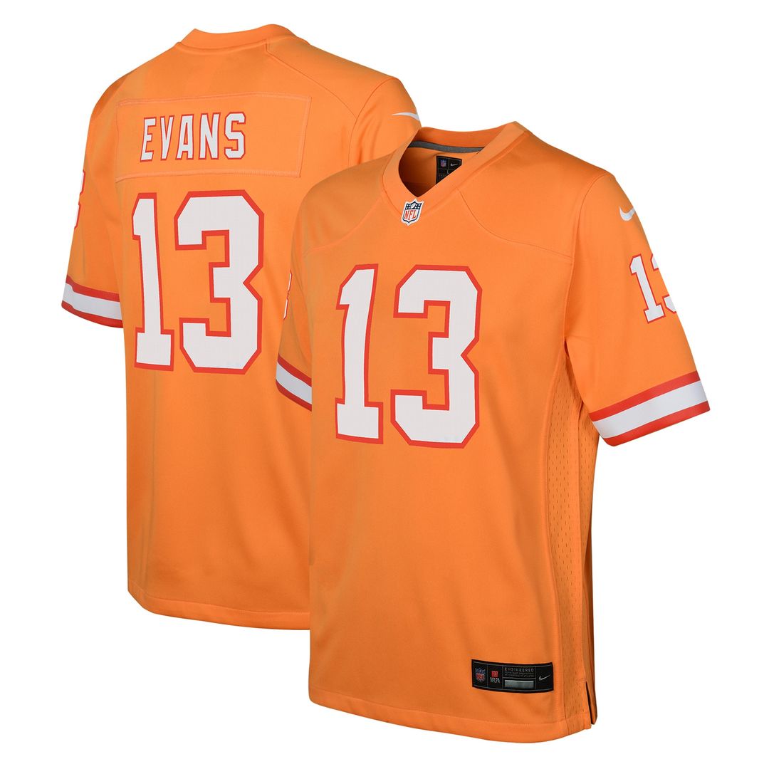 Mike Evans Tampa Bay Buccaneers Youth Game Jersey - White