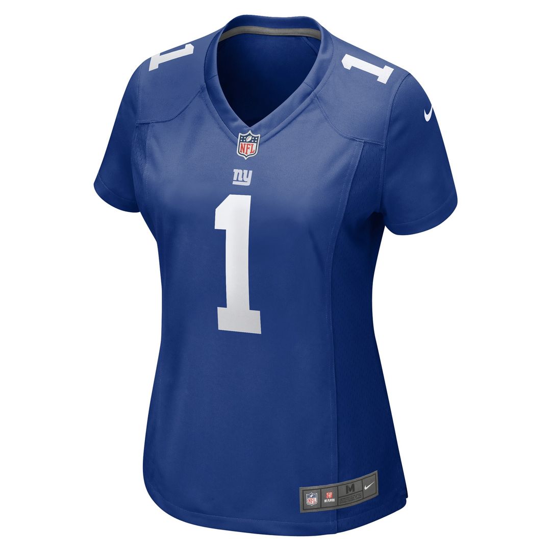 Number 1 Bride New York Giants Women's Game Jersey - Royal