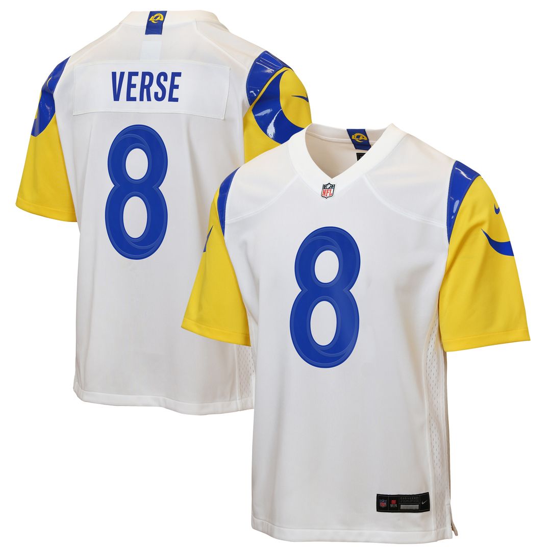 Jared Verse Los Angeles Rams Youth Game Jersey - White