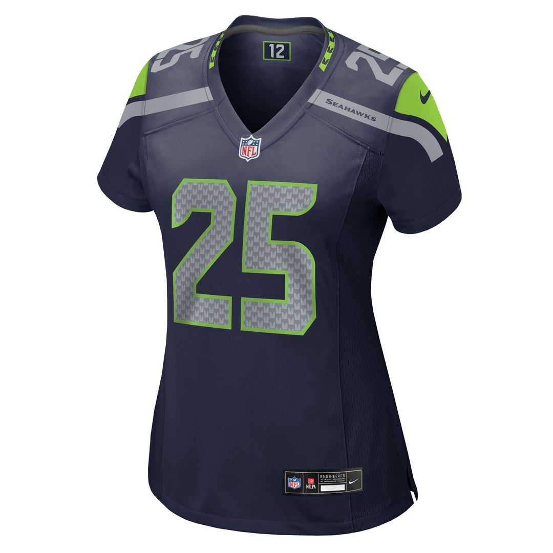 Kenny McIntosh Seattle Seahawks Women's Team Game Jersey - College Navy