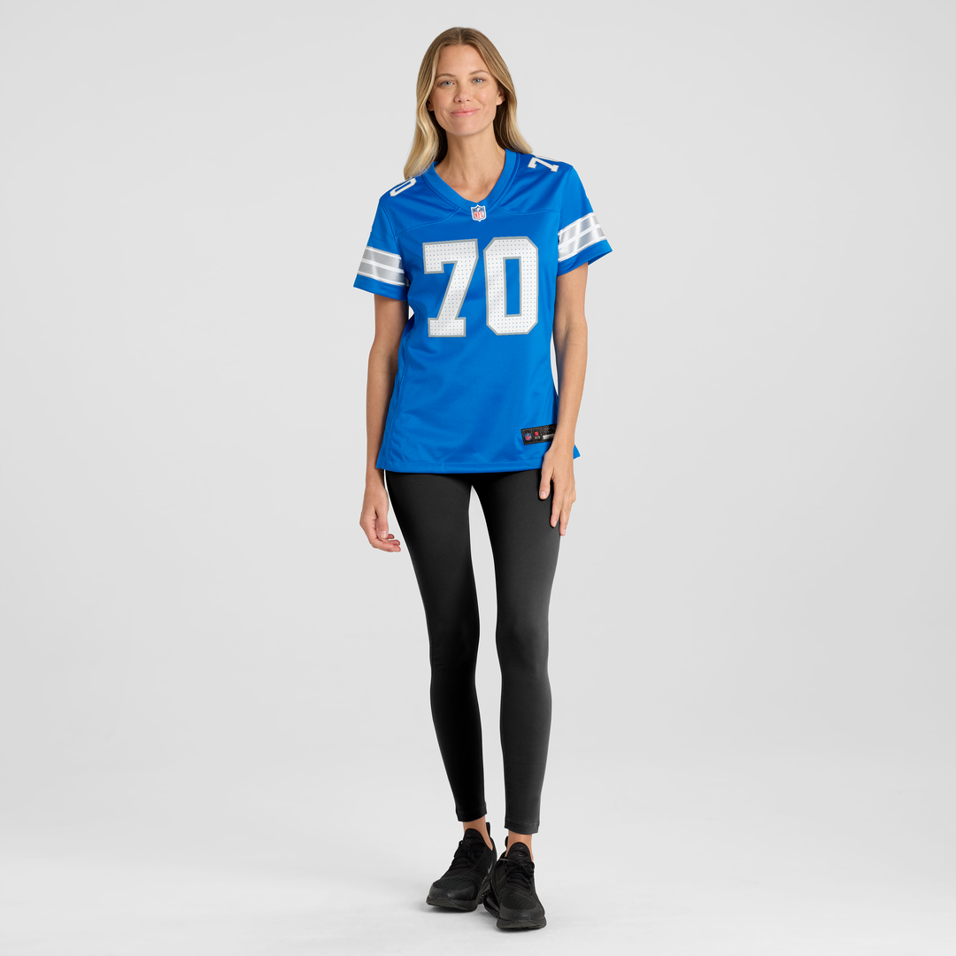 Juice Scruggs Detroit Lions Women's Team Game Jersey - Blue